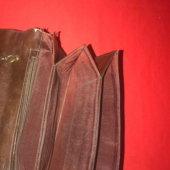 Bogs by Varon VTG Python hon & Snakeskin Clutch Envelope Women Bag - Picture 9 of 16